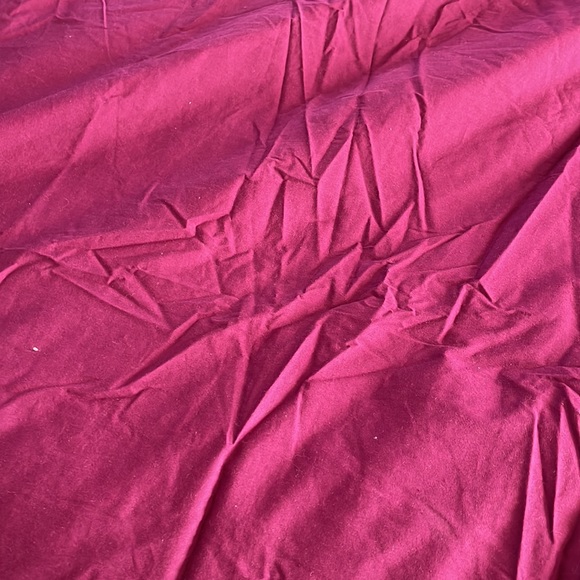 Better homes and gardens flawed dark purple thick cotton polyester top sheet OS - Picture 16 of 17